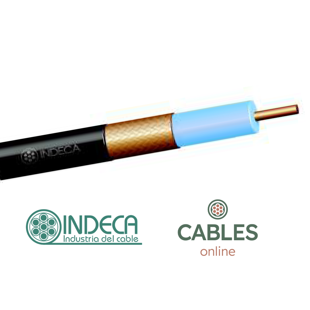 Cable Coaxial RG 6 U INDECA 75 OHM Video C?mara