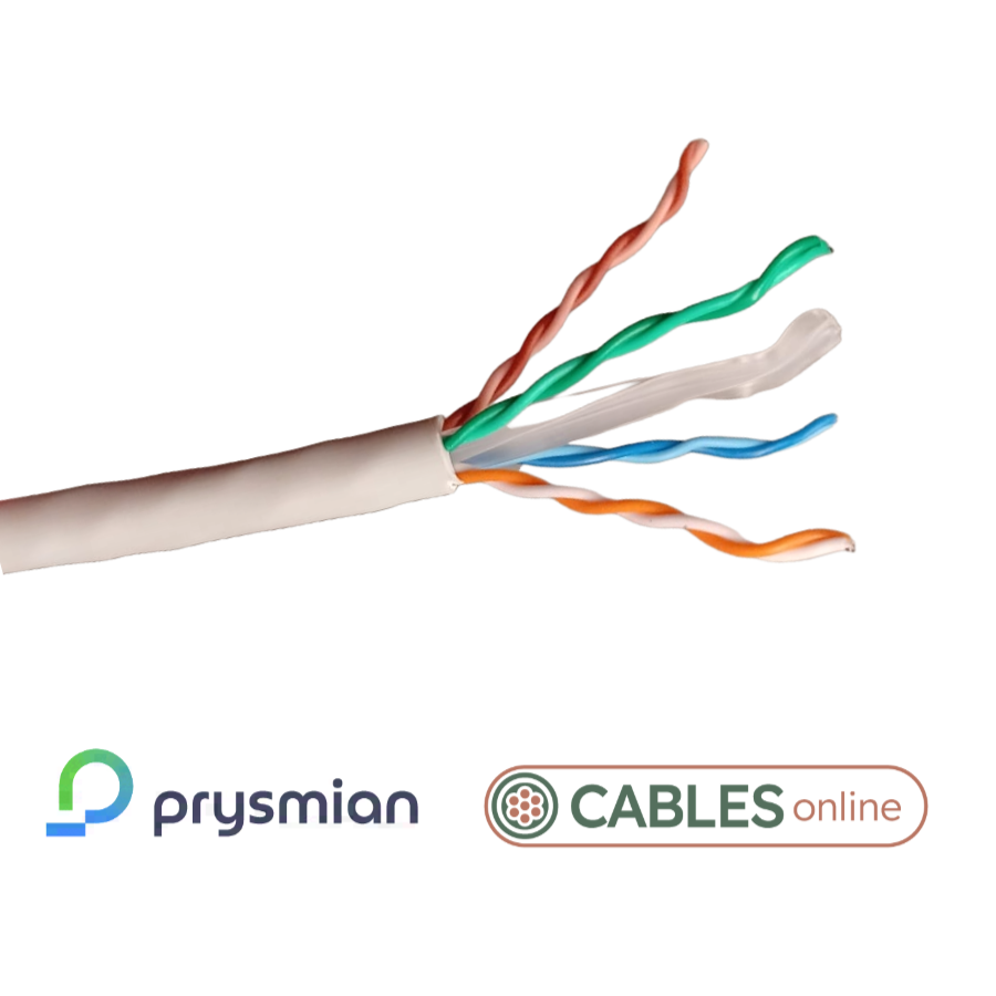 Cable UTP Cat 6 LS0H 4 Pares Prysmian