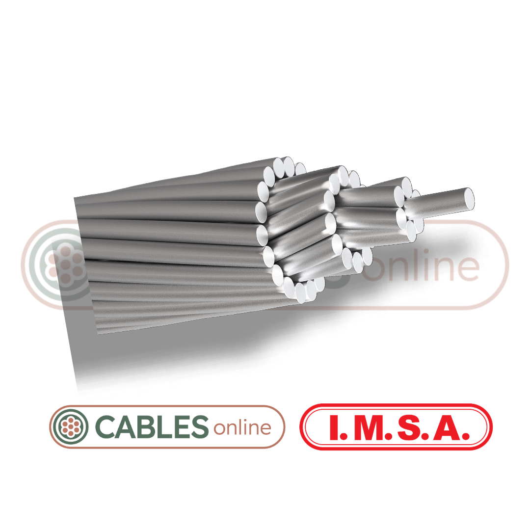 Cable Desnudo Aluminio Alma de Acero 1x35/6 Cimet